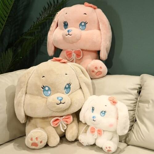 1pc 25-55cm Plush Pearl Rabbit Toys Peluche Toy Bunny Stuffed Animal Cute Baby Toys For Girls Kawaii Children Birthday Gifts