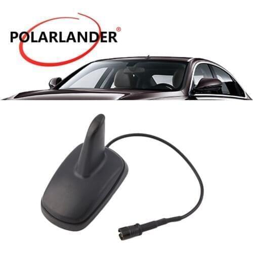 Shark Fin Car Style Radio Antenna AM/FM Roof Ceiling Navigation Sport Style Car Radio Auto Aerial Black For Audi/VW/Seat/Skoda