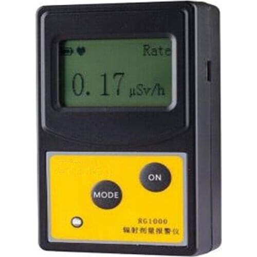 Nuclear Radiation Detector Portable Ray Tester Dose Range 0.00uSv-10Sv Dose Meter Marble Radiation Meter With Alarm Function