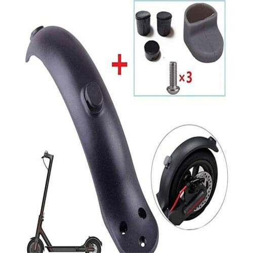 Fenders Scooter Wings Rear Mudguard Support Protection ABS Plastic Parts Screws Rubber Stopper for xiaomi Mijia m365 Parts
