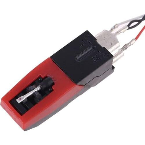 2PCS Gramophone Record Magnetic Cartridge+line Stylus With LP Vinyl Needle