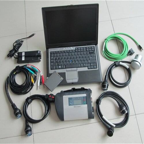 MB Star C4 SD C4 with V06.2020 Software HHT X/Vediam/DTS/EPC and 360GB SSD used Laptop D630 4G Auto Diagnosis Tool