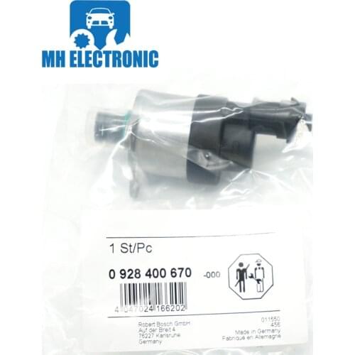 MH ELECTRONIC 0928400670 928400670 SCV Fuel Pressure Suction Control Valve For VOLVO For RENAULT NEW HIGH QUALITY