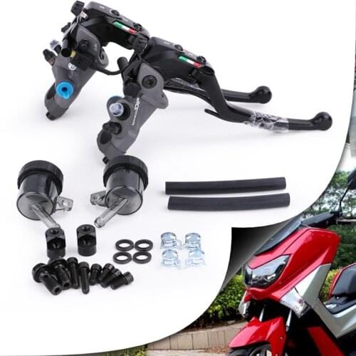 Motorcycle Brake Master Cylinder Cable Clutch Radial Brake Pump 22mm Universal for Honda Yamaha Kawasaki