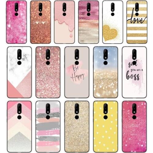 70SD Glitter Bling Powder Soft Silicone Tpu Cover phone Case for Nokia 2 2.1 2.3 3 3.1 4.2 5. 5.1 6 7.2 8 Plus Case