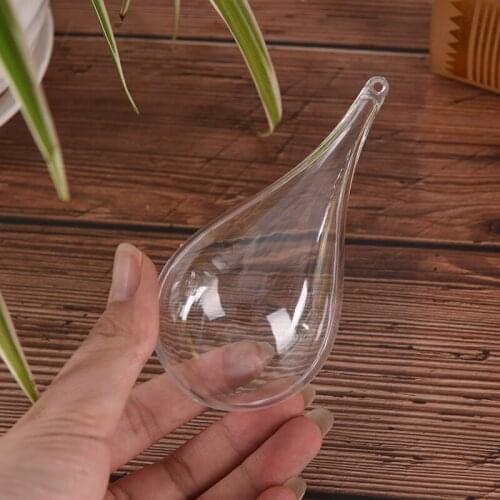 1Pcs New Year Hanging Baubles Bauble Christmas Tree Decorations Acrylic Transparent Ball for Wedding Candy Box Favors Gift Bag