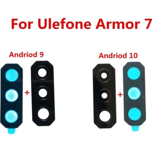 New Original Phone Parts For Ulefone ARMOR 7 7E Cellphone Back Camera Lens Flim Repair Accessories