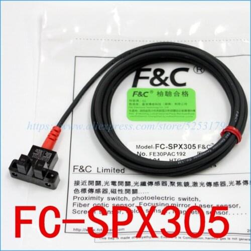 New Original F&C FC-SPX305Z 5mm Wide Slot Photoelectric Switch Sensor Replace EE-SX671-WR