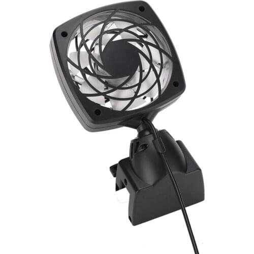 Fish Tank Cooling Fan Universal Adjustable Speed Aquarium Plant Shrimp Tank Expandable Multi Head temperature Control