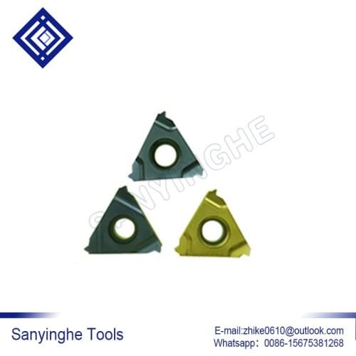 Free shipping high quality sanyinghe 10pcs/lots 1.5ISO 11NR 1.5ISO 16NR 1.5ISO 16ER cnc carbide threading inserts