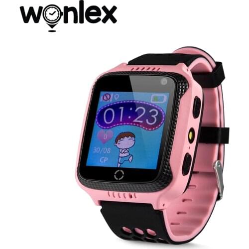 Wonlex Smart-Watch With GPS For Childrens Location-Finder Kids Position Tracking Camera Watch GW500S Child Anti-Lost Position