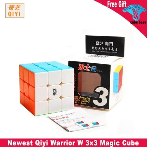 QiYi Warrior W 3x3x3 Magic Cube 3x3 Warrior S Puzzles Speed Cube Toys for Kids Adults Cubo Magico Educational Toys