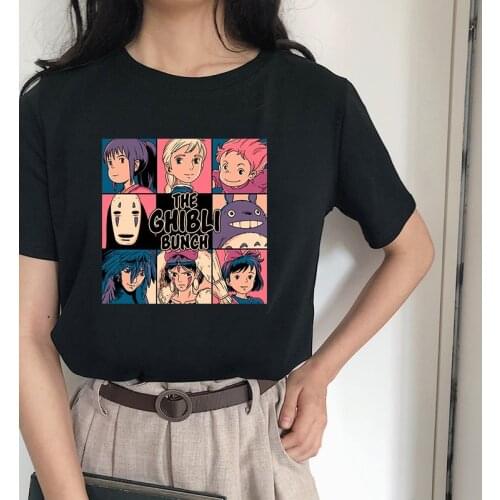 Fashion Cartoon cat print clothing ladies short sleeve T-shirt petticoat summer casual Harajuku top retro vegetarian top