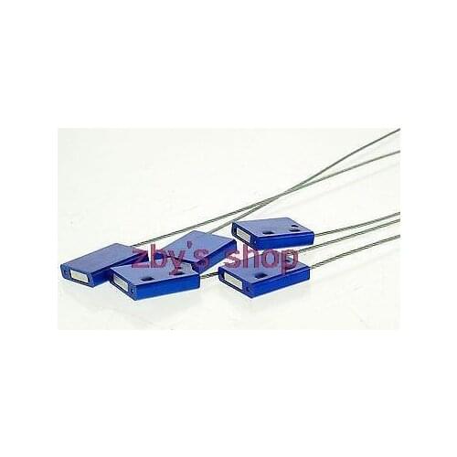 15 Pcs 3.5KN Pull Aluminum Alloys Lock Body 300mm*1.5mm Wire Lead Seal Used Container Tanker Seal