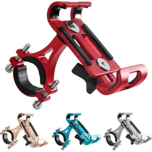 50% Hot Sale Aluminium Alloy 360 Degree Rotation Bike Motorcycle Handlebar Phone Holder Mount