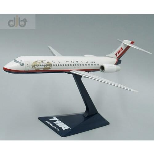 1:200 Aircraft Model Toy Trans World Airlines TWA Boeing 717-200 For Collection