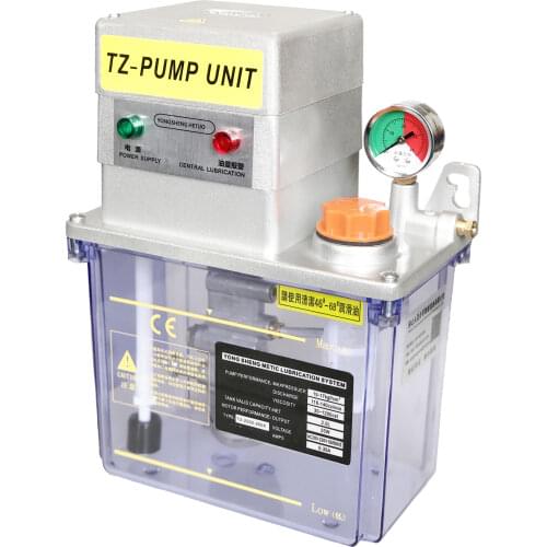 CE electric Lubrication oil Pump gear lubricator lubricating unit 2L 220V PLC control TZ2202-200T for centralized lubrication