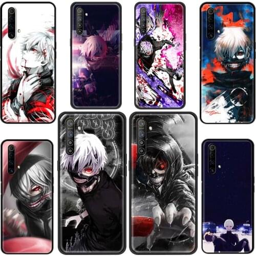 Phone Shell For Oppo Realme 8 Pro Case Realme GT XT X3 X2 Q3 5 6 6i 7 Pro C15 C21 Soft Cover Tokyo Ghoul Anime