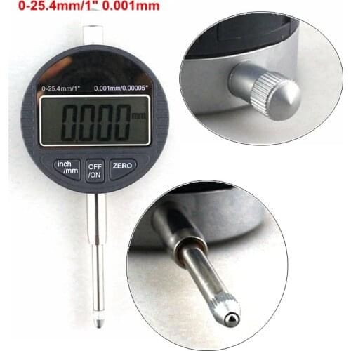 Digital Micrometer 25.4mm/1" Electronic 0.001mm Micron Indicator Micrometro Vertical Measuring Gauge Tools Free Shipping
