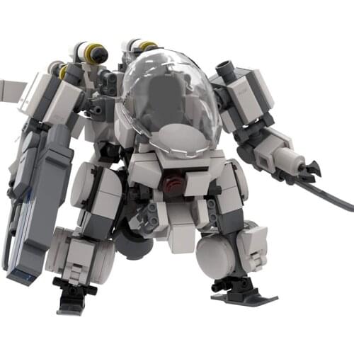 Kids Toy Building Blocks Action Figure Blocks Mecha Warrior Model Childrens Toy Anime Soldier Assemble Bricks Robot Doll Toy