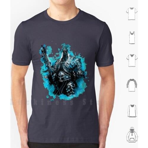Blue Power T Shirt 6xl Cotton Cool Tee Sylvanas Windrunner Hs Wow Hearthstone World Of War World Stone Hearth Game Games