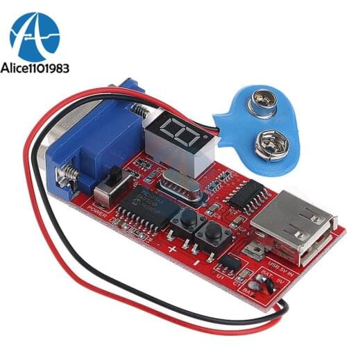 VGA Signal Generator LCD Tester DC 9V 15 Signal Output USB Battery Power Supply Board Module
