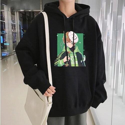 Dream Smp Anime Hoodies Sweatshirts Women Harajuku Korean Oversized Kawaii Printing Unisex Japanese Streetwear Oversized Hoodie