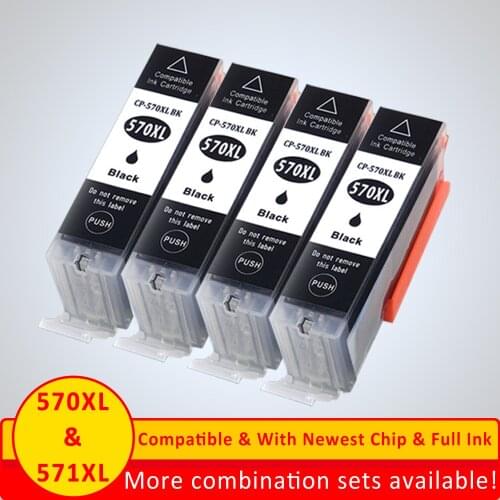 XiangYu 570 ink cartridge For Canon PGI-570 MG5750 MG5751 MG5752 MG5753 MG 5750 5751 5752 5753 Ink cartridge PGI570