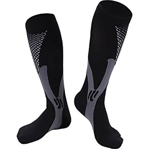 Unisex Running Gym Compression knee Socks High Support Socks Breathing Cycling Socer basketball Sports Socks