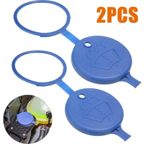 2pcs Windshield Wiper Washer Fluid Reservoir Tank Bottle Cap For Peugeot For Citroen