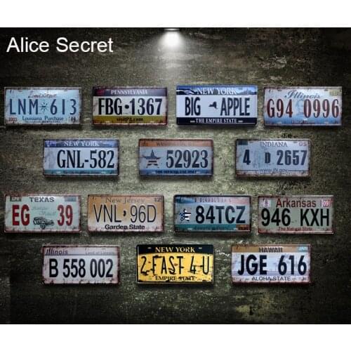 USA Vintage Metal Plaque Metal Tin Signs Poster Home Bar Pub Garage Gas Station Decorative Iron Plates Wall Stickers Art Poster