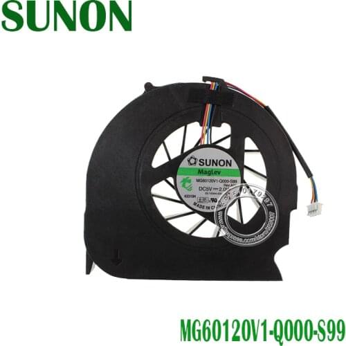 Brand New and Original CPU fan for Bell TJ75 TJ76 TJ77 TJ78 MS2288 cpu cooling fan cooler MG60120V1-Q000-S99