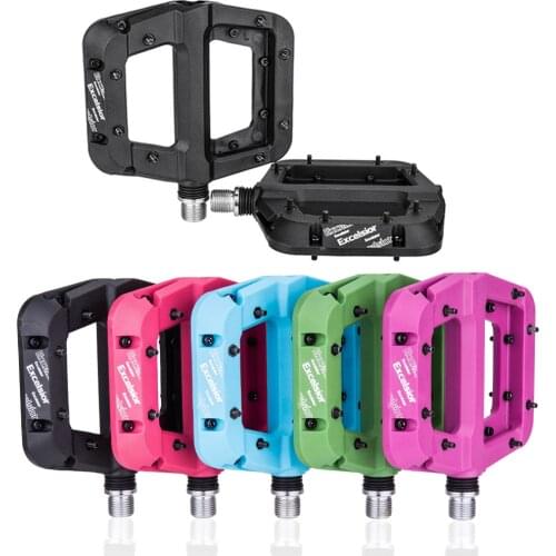 MTB Bike Pedals Non-Slip Mountain Bike Pedals Platform Bicycle Flat Pedals 9/16 Inch bicycle pedals mtb bicycle Parts
