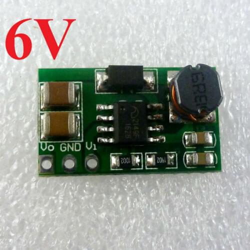 DD0606SB_6V DC-DC 1-6V to 6V Boost Step up Converter Module Voltage Regulator Board for Electric toys Car kids toy