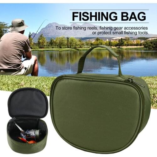 Portable Fishing Reel Bag Protective Case Cover Fish Wheel Tool Box Shockproof Waterproof For Fishing Pouch Bag Fishing Tools