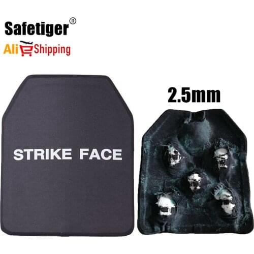 NIJ IIIA Bulletproof Plate Body Armor 7.62mm 9mm Pistol Bullets Lightweight Alloy Steel Ballistic Vest