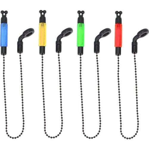 Fishing Alarm Drop Off Indicator Steel Chain for Carp Coarse Fishing 4 Color Bite Tools 2021 Hot