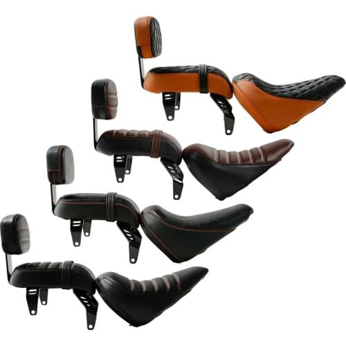 Motorcycle Driver Passenger Seat Backrest For Indian 2018-2020 Scout Bobber ABS 4 Style