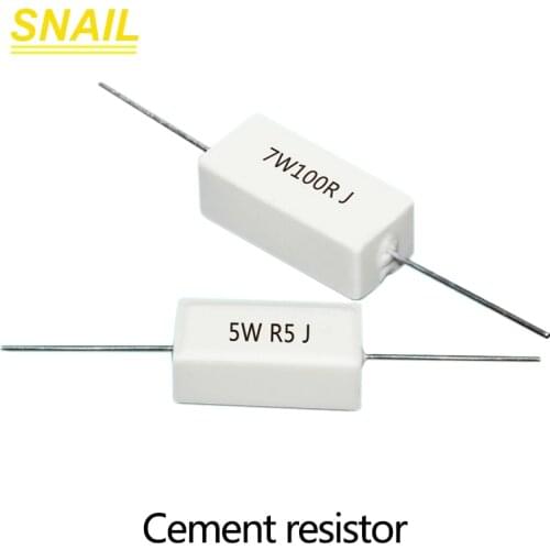 RX27-1 SQP.5w.7w.for mask machine.ultrasound.non-inductive cement resistor.horizontal