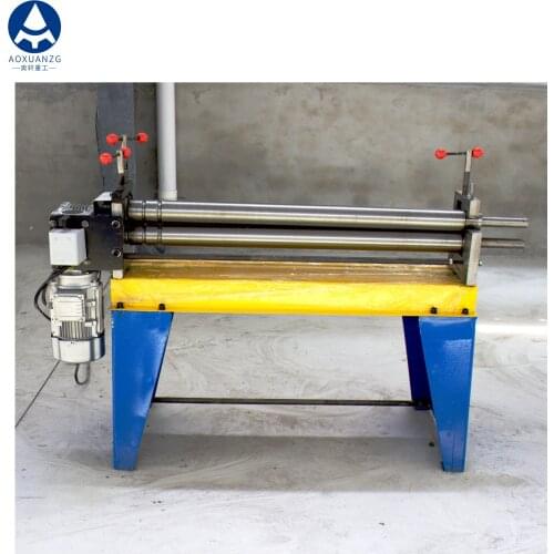 W11G 2*1000mm Asymmetrical metal sheet electric rolling bending machine