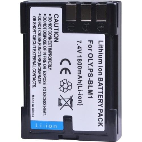 1pc PS-BLM1 PS BLM1 BLM-1 1800mAH Rechargeable Li-ion Battery for Olympus EVOLT E-300 E-330 E-500 E-510 C-5060 C-7070 C-8080 E-1