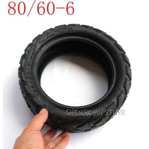 Free shipping 80/60-6 Vacuum Tubeless tire /Tyre For E-Scooter Motor Electric Scooter Go karts ATV Quad Speedway