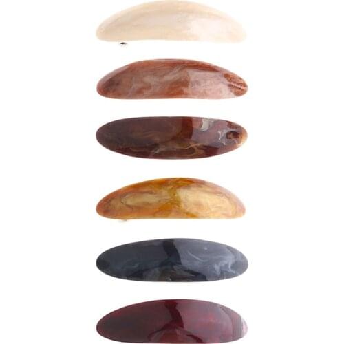 Mi Dairy Brand Fashion Starry Hairpin Barrettes Womens Ponytail ellipse eight spring ponytail clips hair ornament