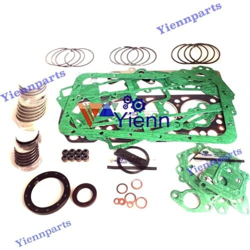 For TOYOTA 2L 2L-II 2LT Overhaul Re-ring Kit Piston Ring Set Full Gasket Kit Bearing Set Fit Chaser Crown Hilux surf Engine