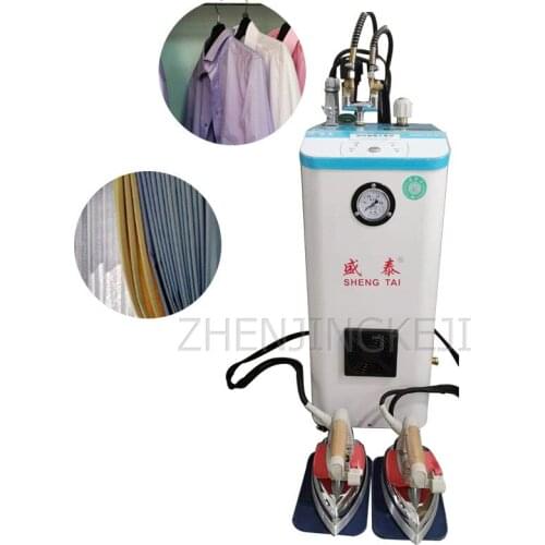Garment Ironing Machine Automatic Water Filling Steam Iron Commercial Industrial Pressure Boiler Window Curtains Dry Clean Shop