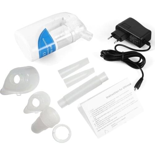 Mini Handheld portable autoclean Inhale Nebulizer Mesh atomizer silent inhaler nebuliser inhalator for kids nebulizador portatil