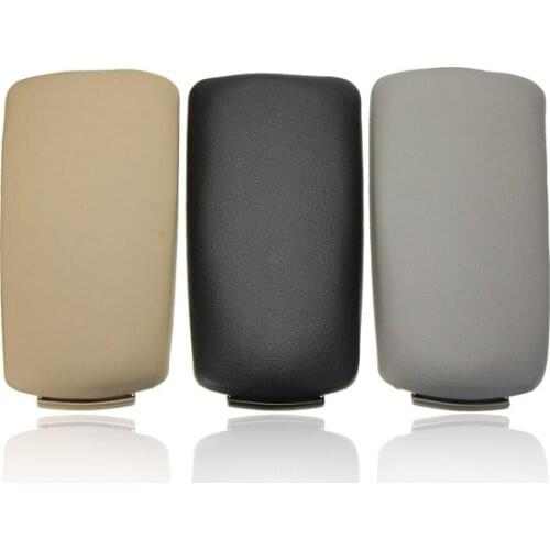 New plastic center console armrest cover for AUDI A4 B6 B7 2002 2003 2004 2005 2006 2007 BLACK GREY BEIGE