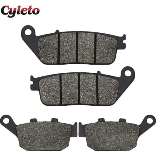 Motorcycle front rear brake pads For Honda VTR250 CBR250R Rebel CMX 300 R CBR300R CB 300F CB300F CB500F CB 500F CB500X CBR500R