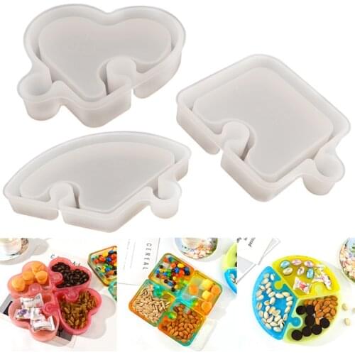 Polygons Palette Silicone Mold Epoxy Resin Color Palette Mold DIY Crystal Epoxy Resin Home Jewelry Making Tools Decoration Mould