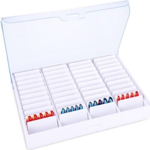 Clear Jewelry Box Compartments Organizer Nail Art Storage Case Salon Tools G99E